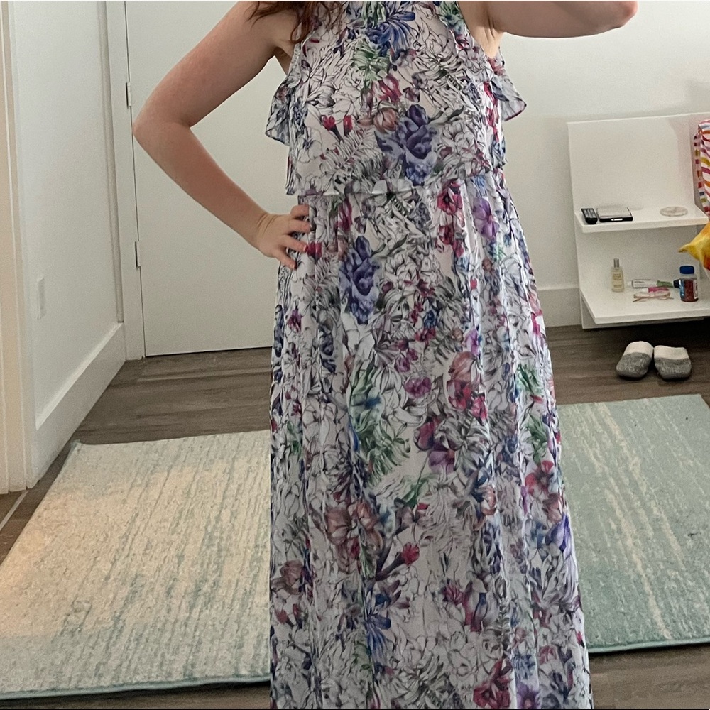 H&M Floral Maxi Dress (size 6)